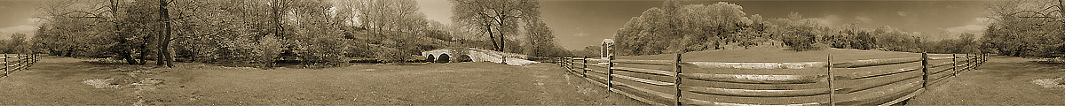 Burnside Bridge | Antietam | James O. Phelps | 360 Degree Panoramic Photograph