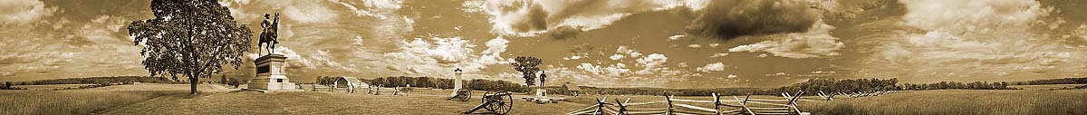 General John Reynolds Equestrian Monument On McPherson's Ridge | Gettysburg | James O. Phelps | 360 Degree Panoramic Photograph