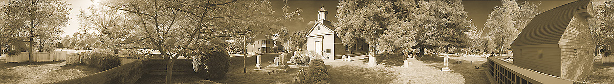 Grace Church | Yorktown | Virginia | James O. Phelps | 360 Degree Panoramic Photograph