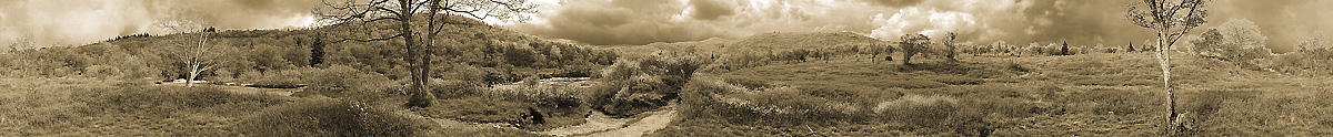 Graveyard Fields | The Blue Ridge Mountains of North Carolina | The Blue Ridge Parkway | James O. Phelps | 360 Degree Panoramic Photograph