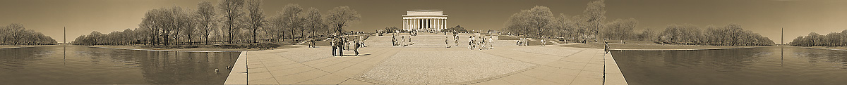 Lincoln Memorial | Washington DC | James O. Phelps | 360 Degree Panoramic Photograph