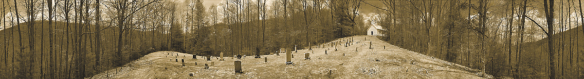 Little Cataloochee Baptist Church | Little Cataloochee Valley | Great Smoky Mountains National Park | James O. Phelps | 360 Degree Panoramic Photograph