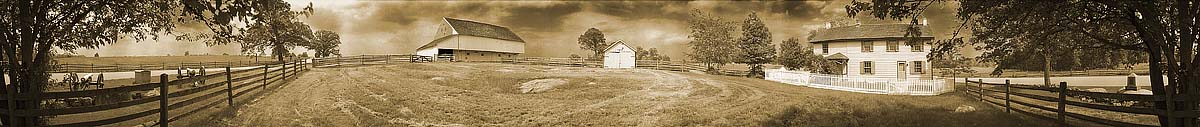 Trostle Farm | Gettysburg | James O. Phelps | 360 Degree Panoramic Photograph