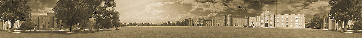 VMI | Virginia Military Institute | Lexington Virginia | James O. Phelps | 360 Degree Panoramic Photograph