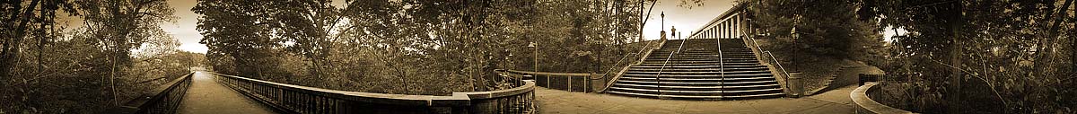 The Class Bridge At Washington & Lee | James O. Phelps | 360 Degree Panoramic Photograph