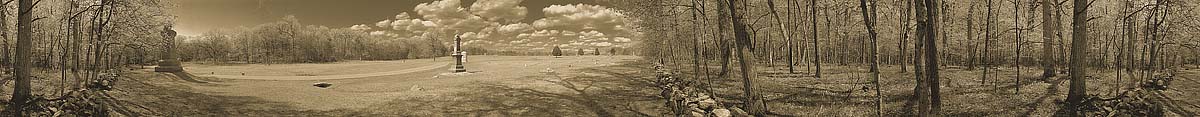 The Wheatfield And The Rose Woods | Gettysburg | James O. Phelps | 360 Degree Panoramic Photograph